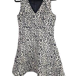 Banana Republic Jacquard Animal Print Dress NWT size 6